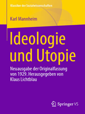cover image of Ideologie und Utopie